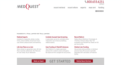 Desktop Screenshot of medquestltd.com
